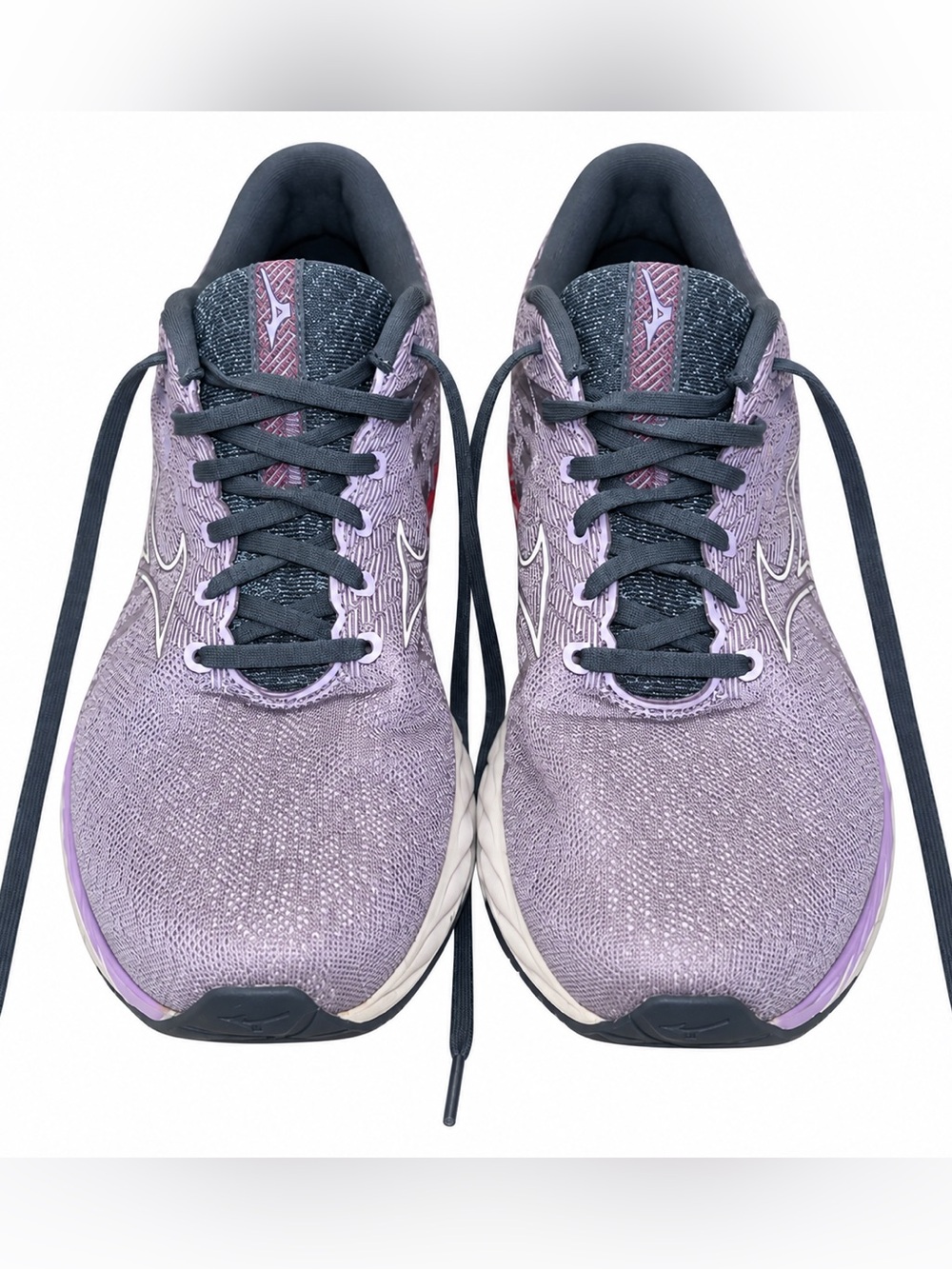 Mizuno Wave Inspire 19 J1GD234421 Athletic Sneaker Women's 11 Purple Mesh Runni